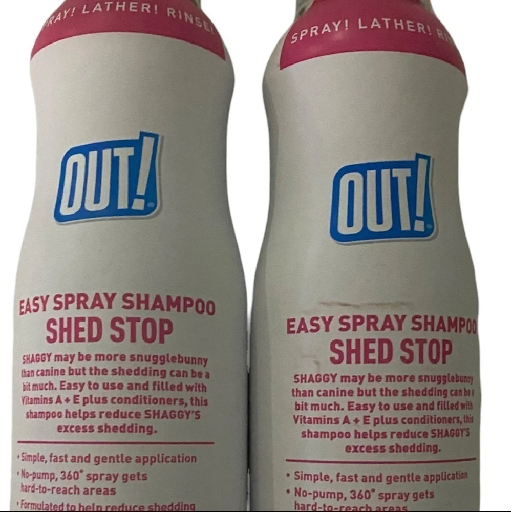 OUT! Easy Spray for DOGS ~ qty 2 cans~9.2 Oz Can Sweet Berry Scent Brand new